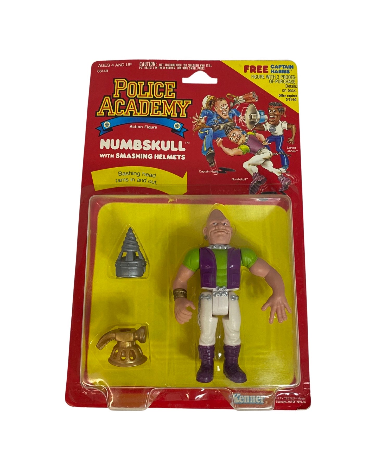 1989 Kenner Police Academy Numbskull