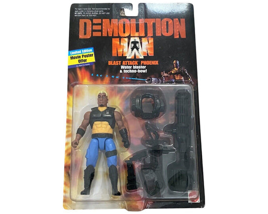 1993 Mattel Demolition Man Blast Attack Phoenix Action Figure