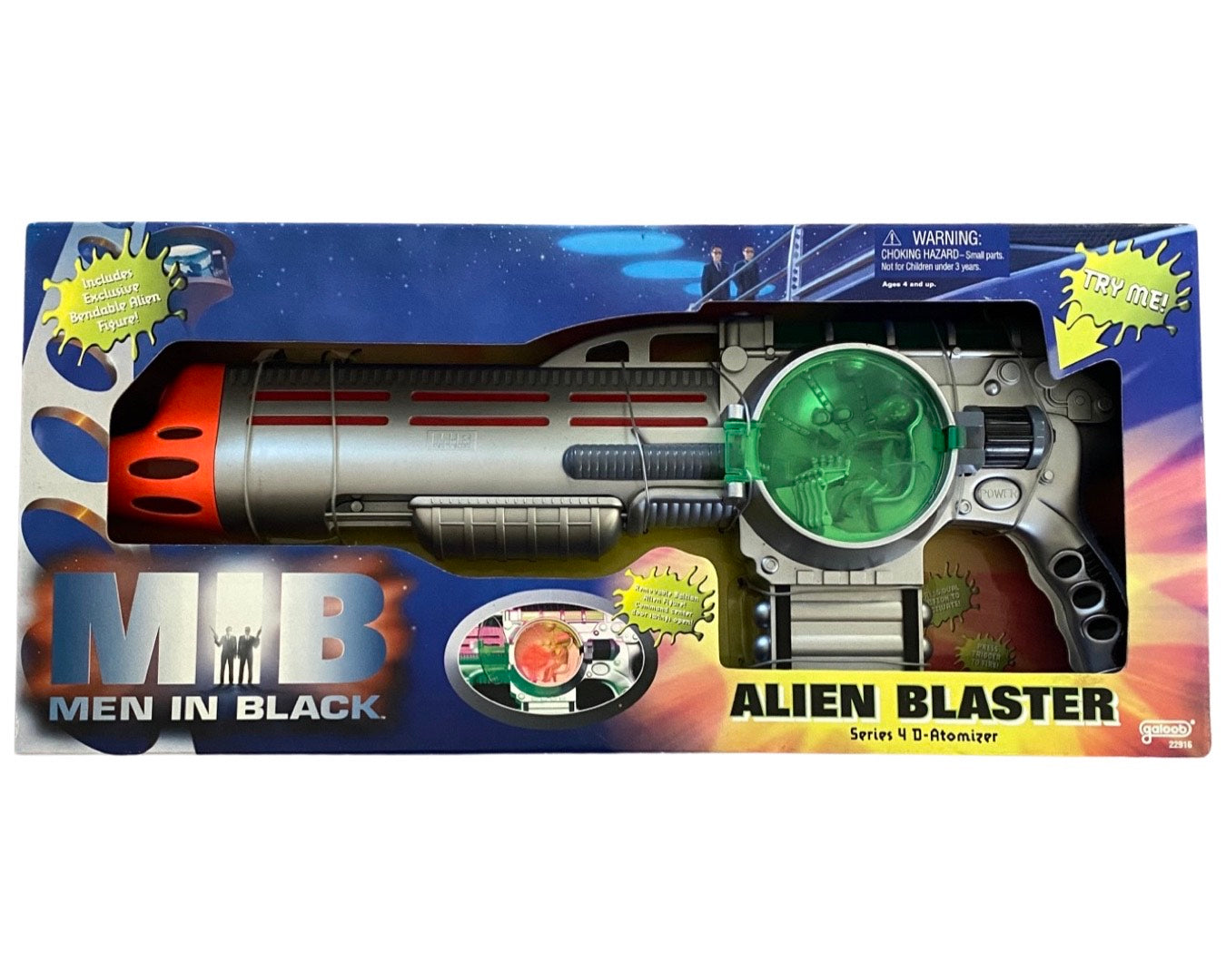 1997 Galoob Men In Black Alien Blaster Series 4 D-Atomizer