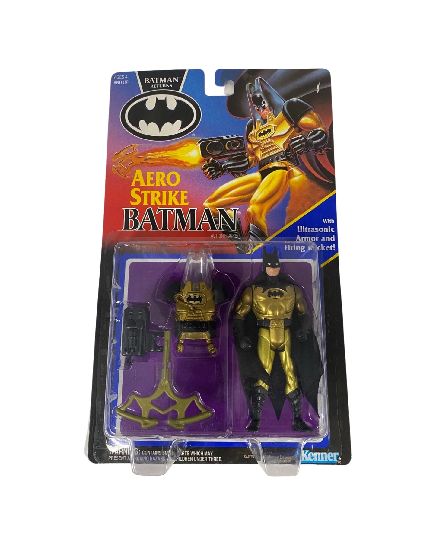 1992 Kenner Batman Returns Aero Strike Batman