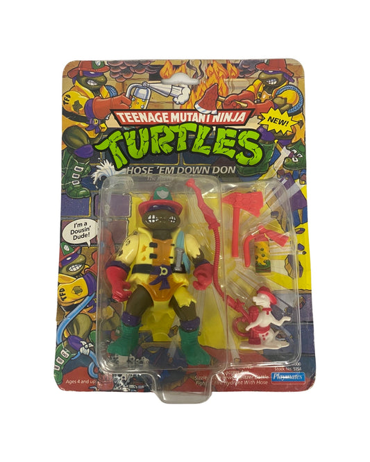 1991 Playmates TMNT Hose Em Down Don