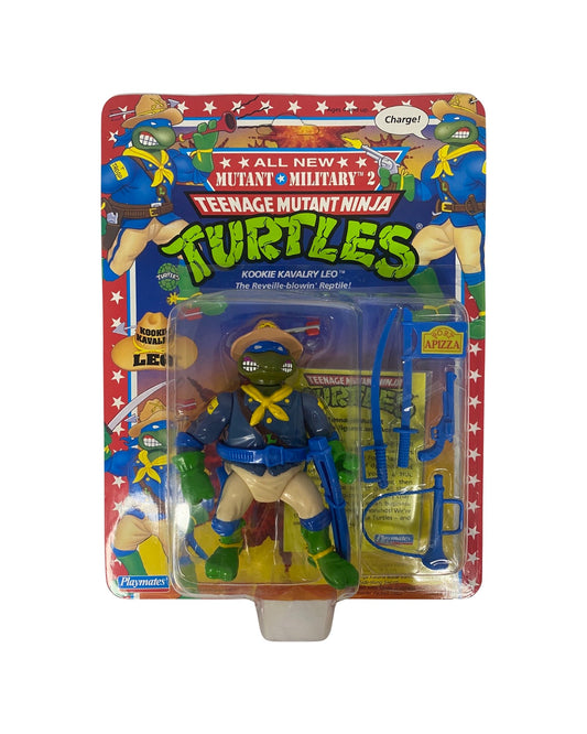 1992 Playmates TMNT Kookie Kavalry Leo (Mutant Military 2)