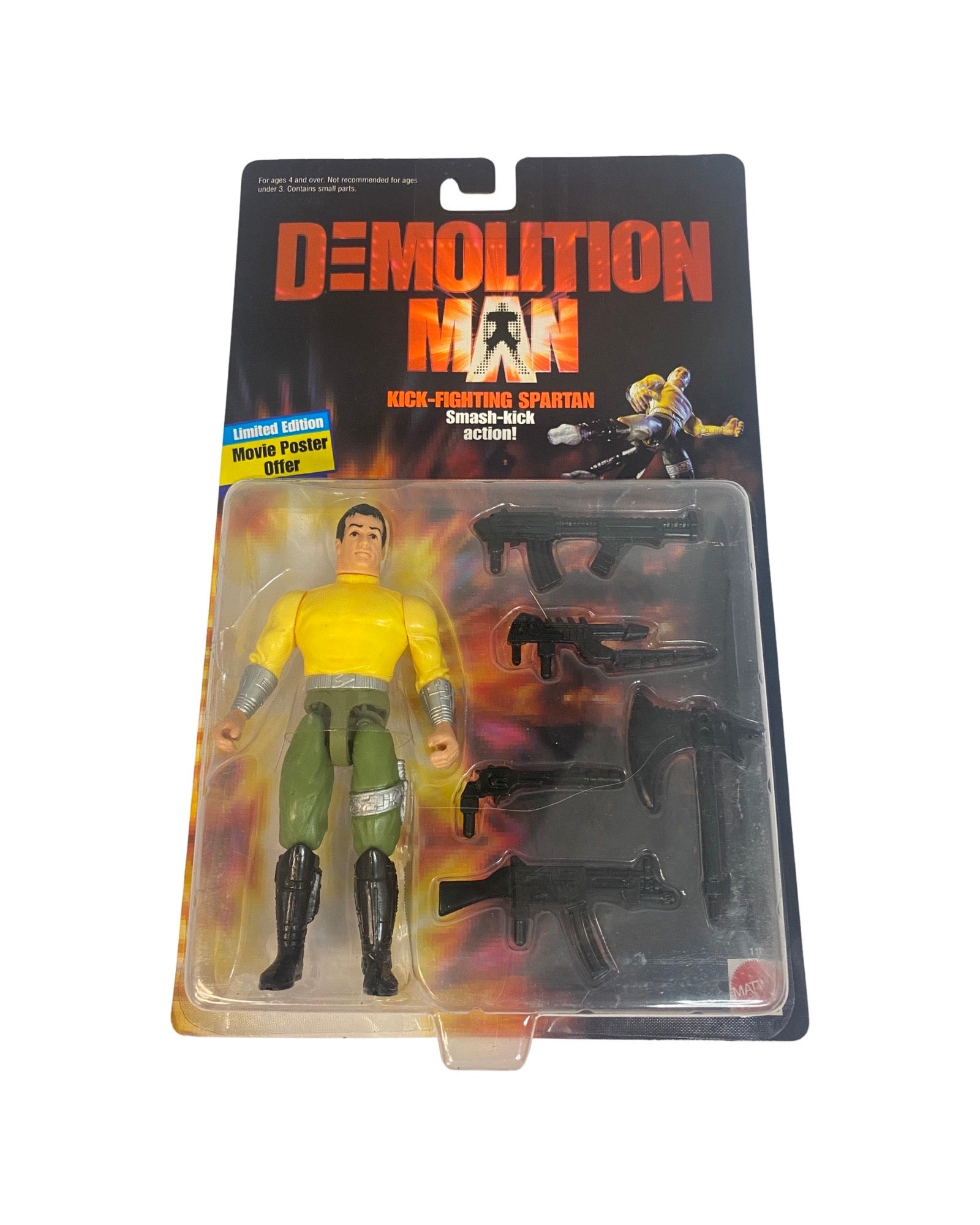 Demolition man deals action figures