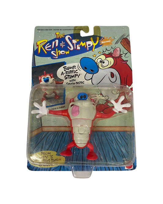 1993 Mattel Ren & Stimpy Bump A-Riffic Stimpy