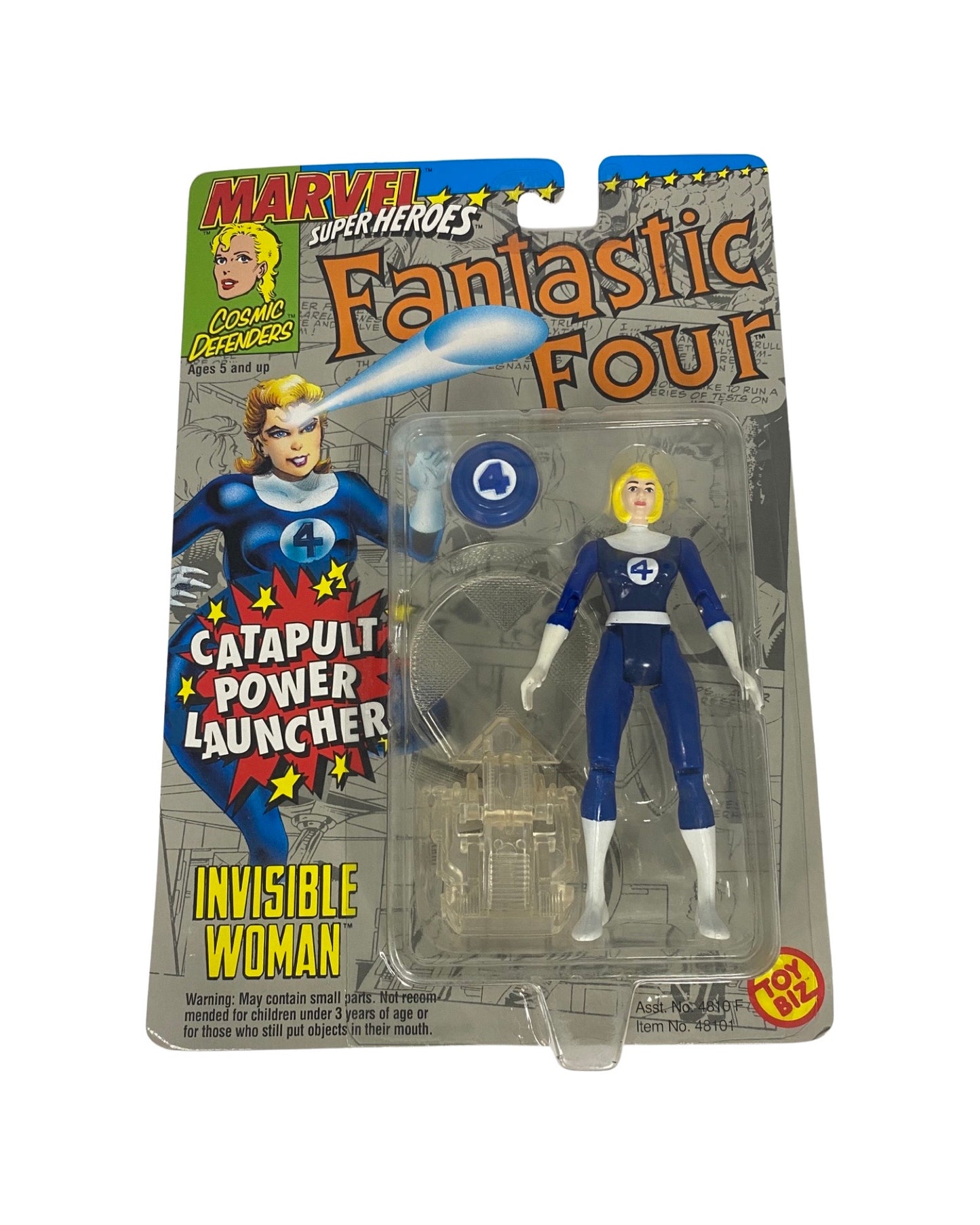 1992 ToyBiz Marvel SuperHeroes Fantastic Four Invisible Woman