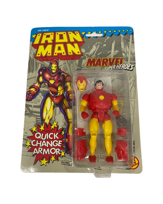 1991 ToyBiz Marvel SuperHeroes Iron-Man (Quick Change Armor)