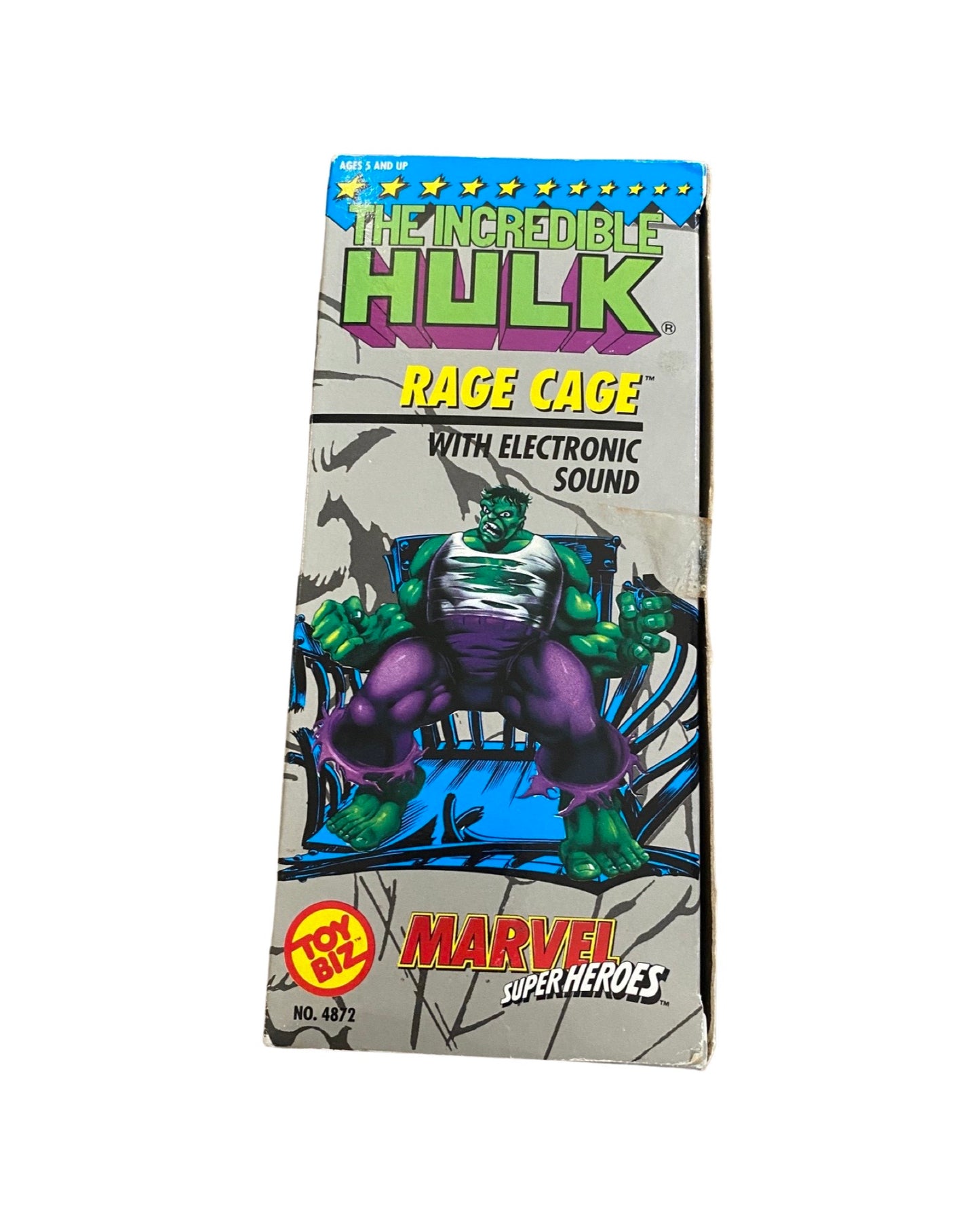 1991 ToyBiz Marvel SuperHeroes Incredible Hulk Rage Cage