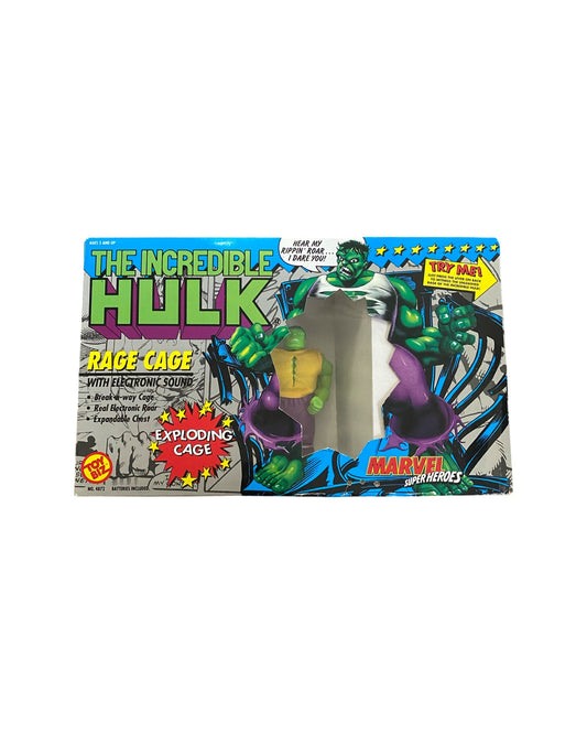 1991 ToyBiz Marvel SuperHeroes Incredible Hulk Rage Cage