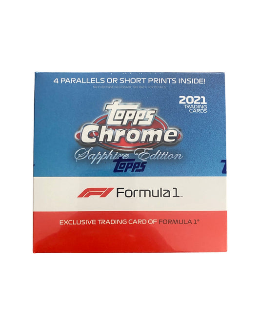 2021 Topps Chrome Sapphire Formula 1