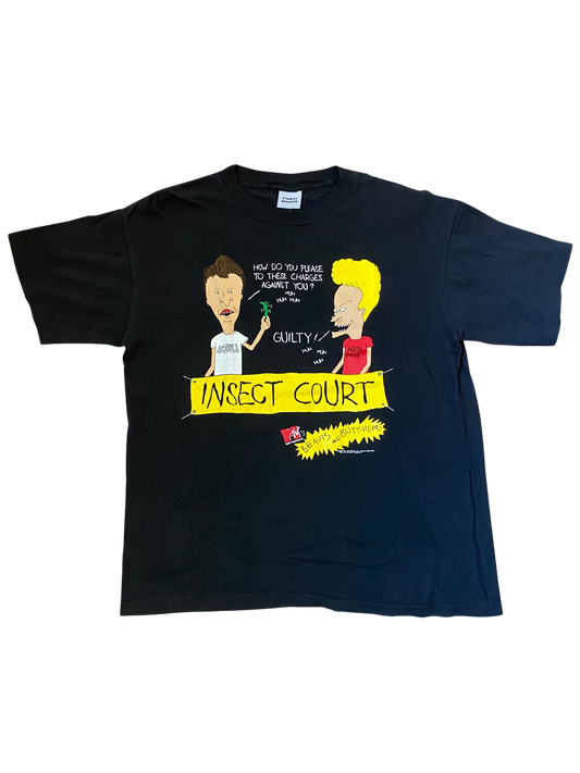 1993 Beavis & ButtHead Insect Court T-Shirt