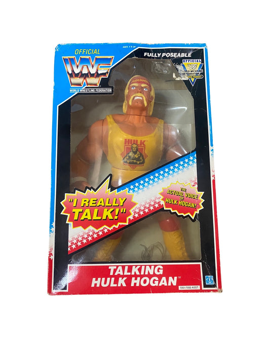 1990 Hasbro WWF Talking Hulk Hogan