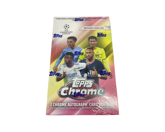 2021 Topps Chrome UEFA Champions League Hobby Box